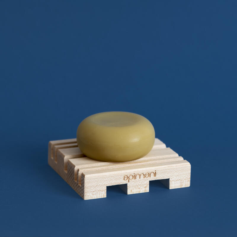 Porte-savon en bois